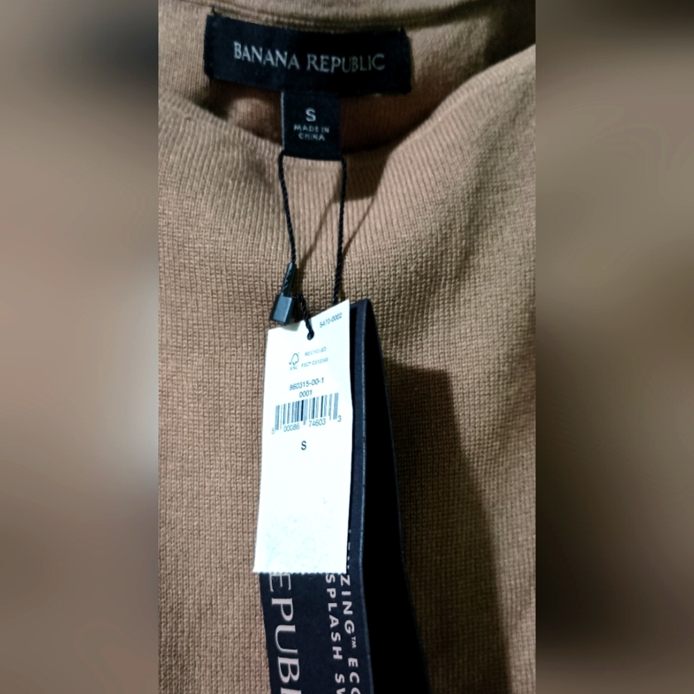Banana Republic Tan Midi Dress - Picture 4 of 7